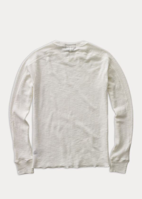 T Shirt Ralph Lauren Textured Crewneck Homem 53046-FKJD